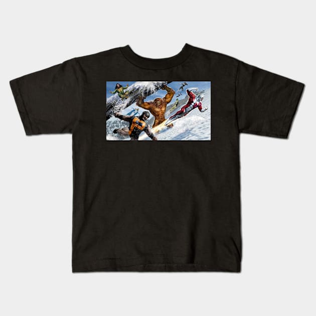 Alpha Flight Kids T-Shirt by uncannyknack